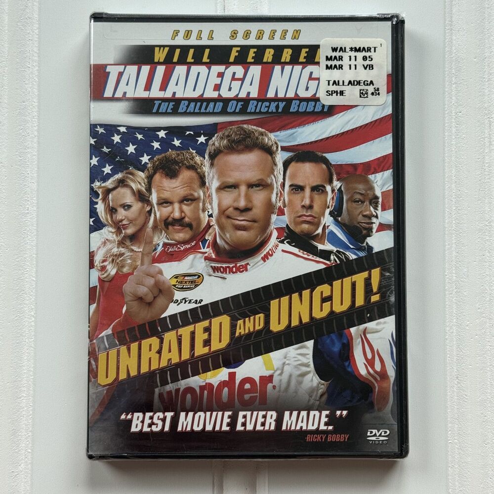 Talladega Nights The Ballad of Ricky Bobby (2006) DVD - Unopened | Comedy Movie